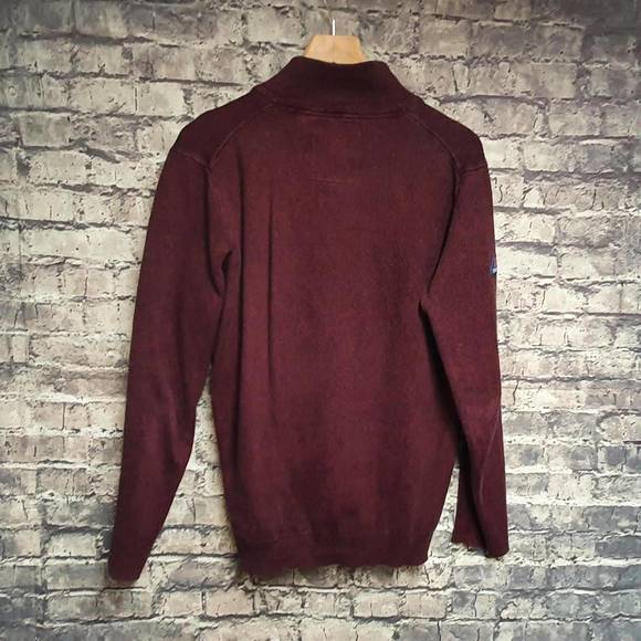 Superdry Burgundy Jumper Uk Medium - Picture 2 of 3
